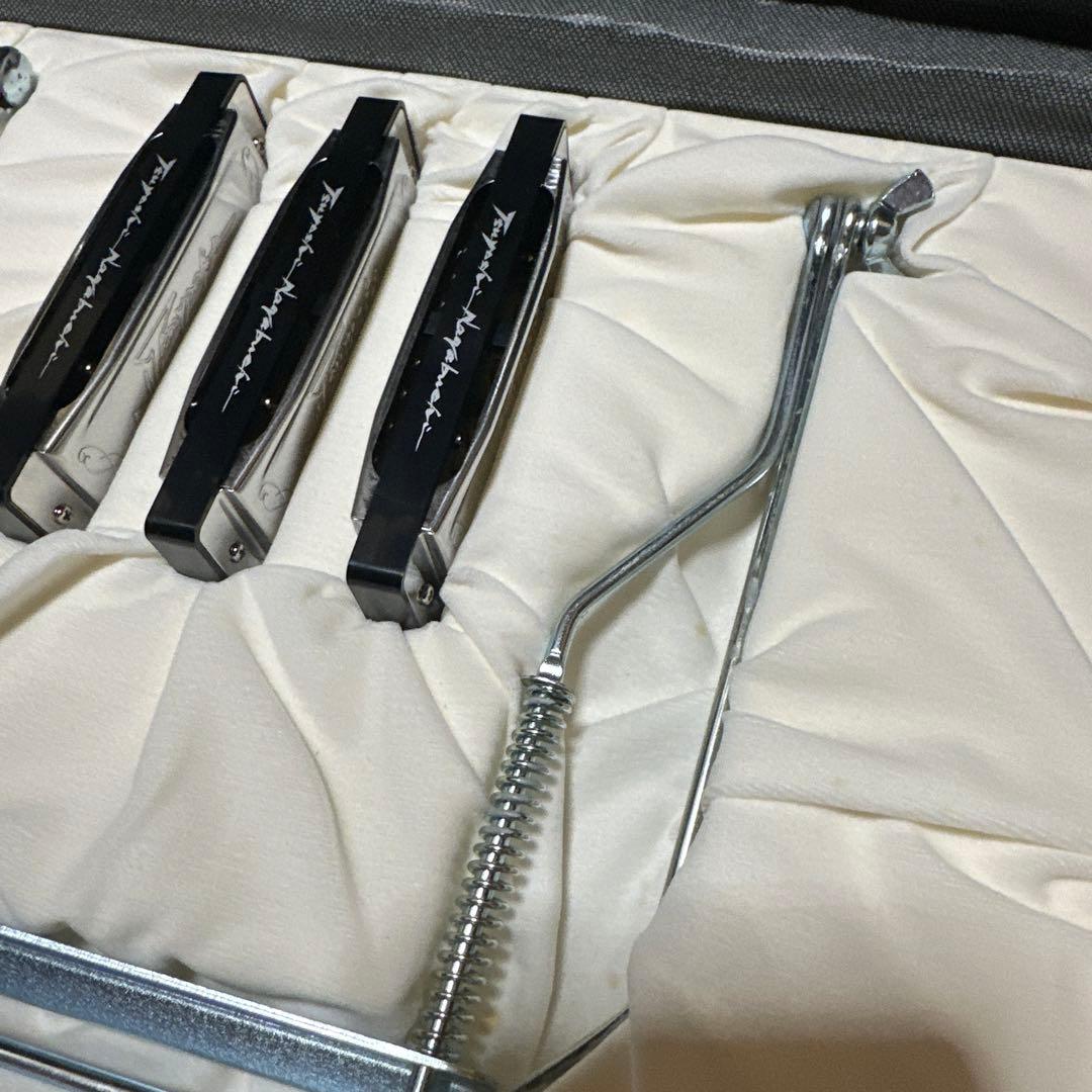 最安値　新品未使用　長渕剛　ハーモニカ　セット　当時品　公式グッズ　ジュラルミン