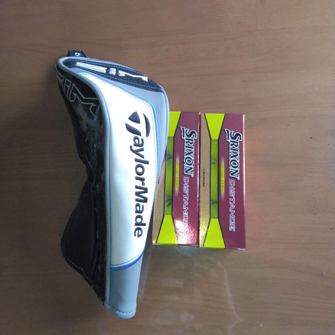 TaylorMade SIM MAX 5番フェアウェイウッド、 ボール6個付き