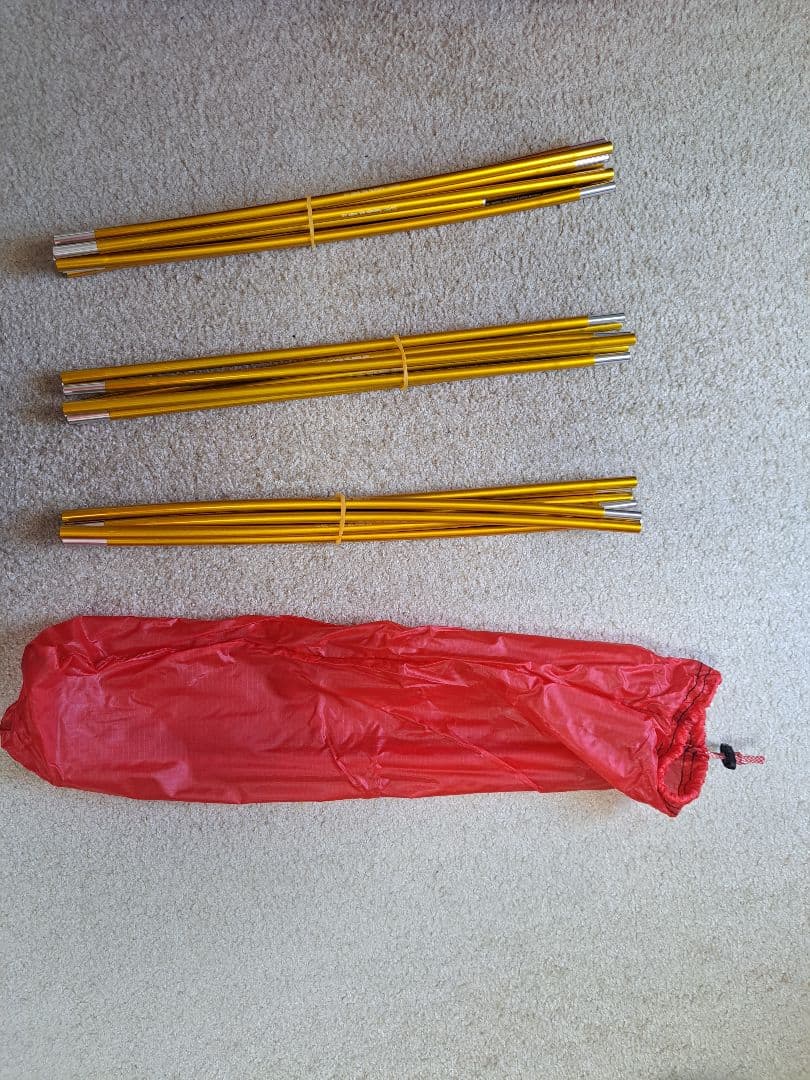 【美品】HILLEBERG SOULO ソウロ テント『専用フットプリント付』