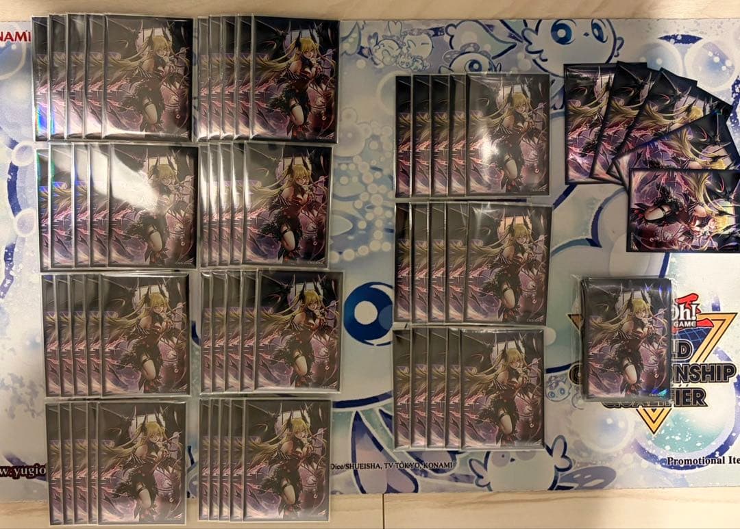 【即日発送】遊戯王 ヘカトンケイルデッキ ラクリモーサスリーブ80枚 セット