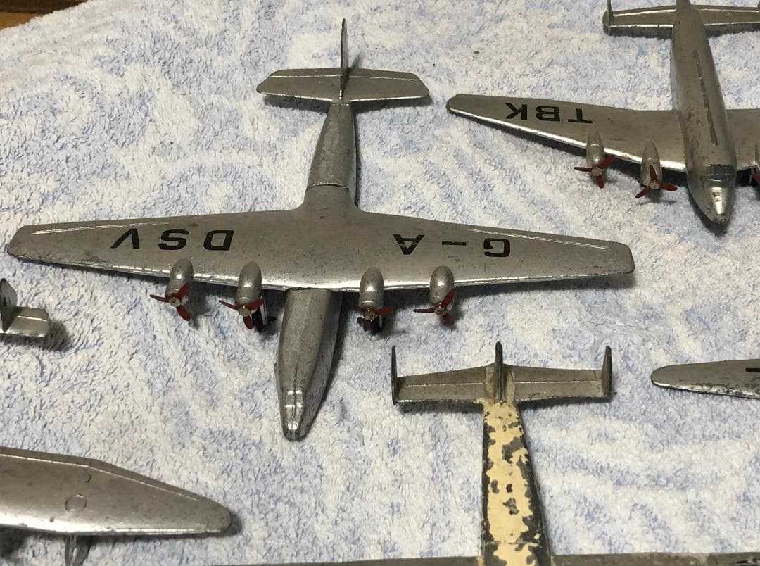 【激レア】約90年前 Dinky Toys 英国製 飛行機 13機セット