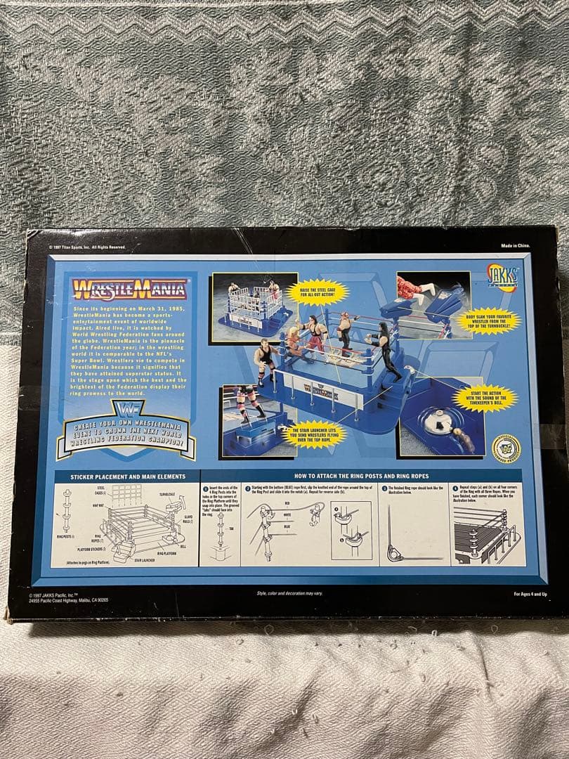 WWF WWE リング フィギュア