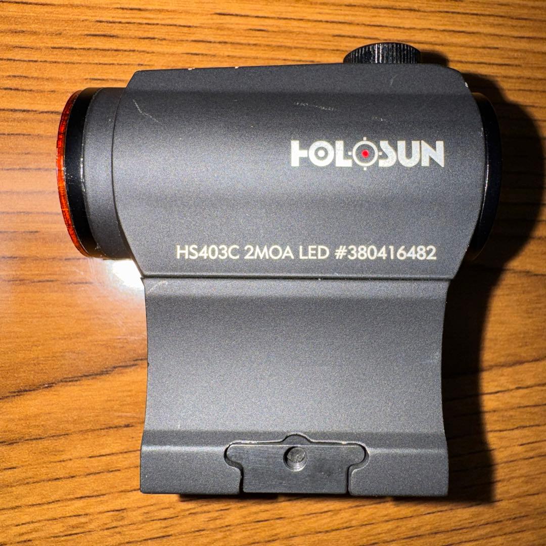 実物 ホロサン HOLOSUN HS403C 2MOA ドットサイト