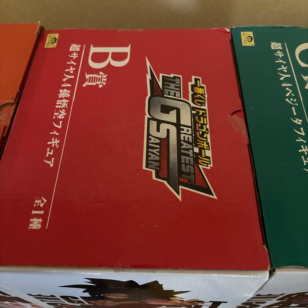 一番くじ ドラゴンボール THE GREATEST SAIYAN A賞B賞C賞
