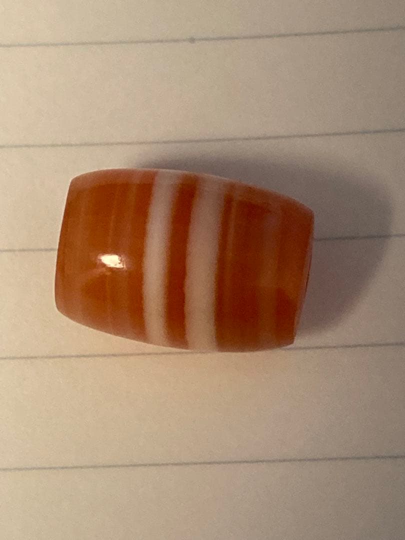 縞瑪瑙（めのう・カーネリアン）希少　⭐️美品
