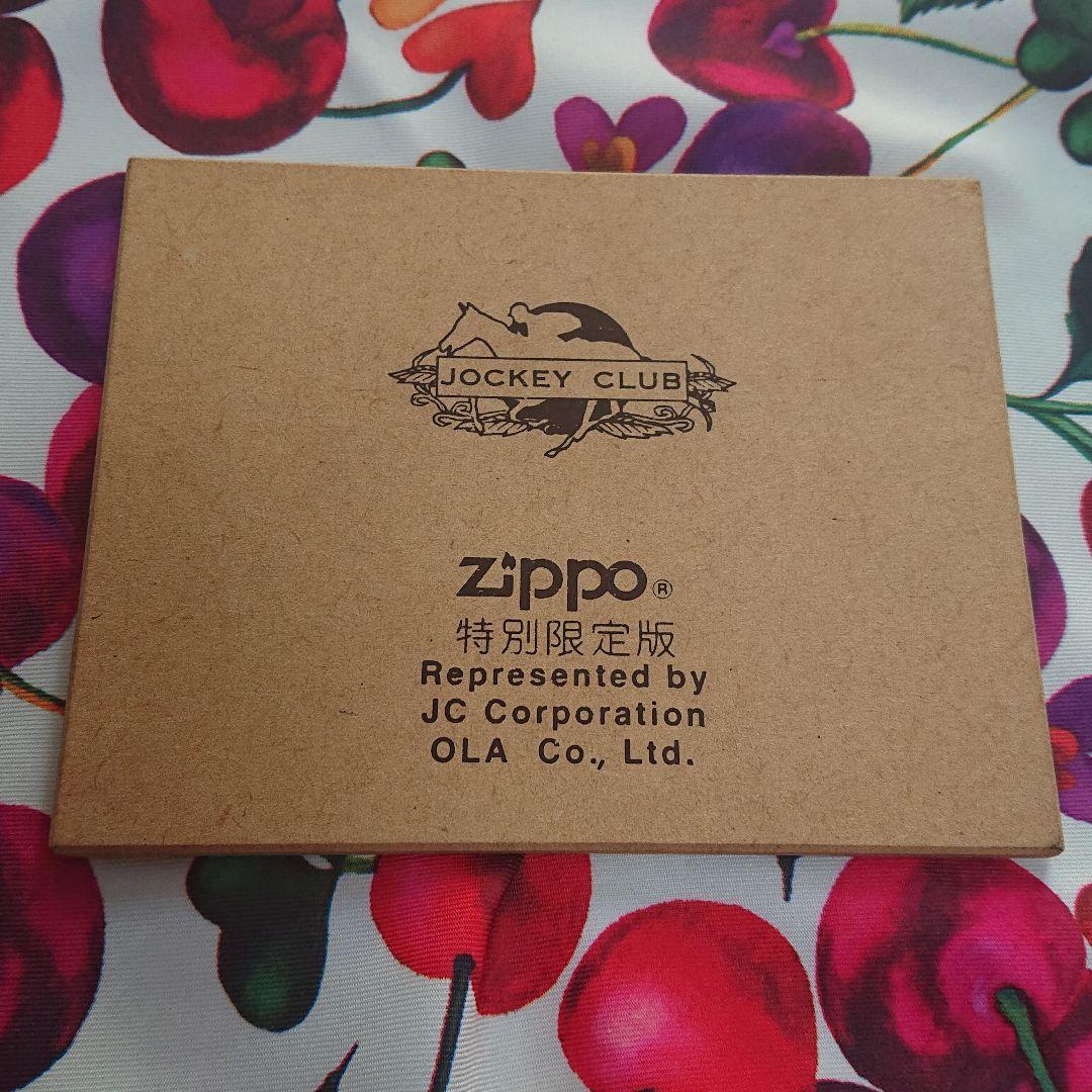 ZIPPO  zippo  ジッポ ジョッキークラブ 岡部幸雄騎手 競馬