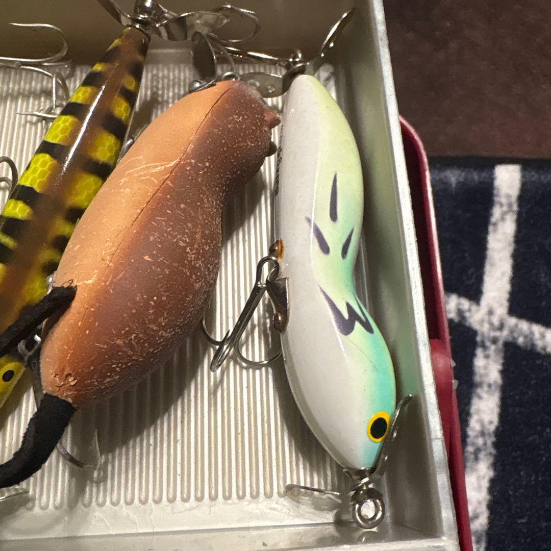 ヘドンルアーとプラノタックルボックス