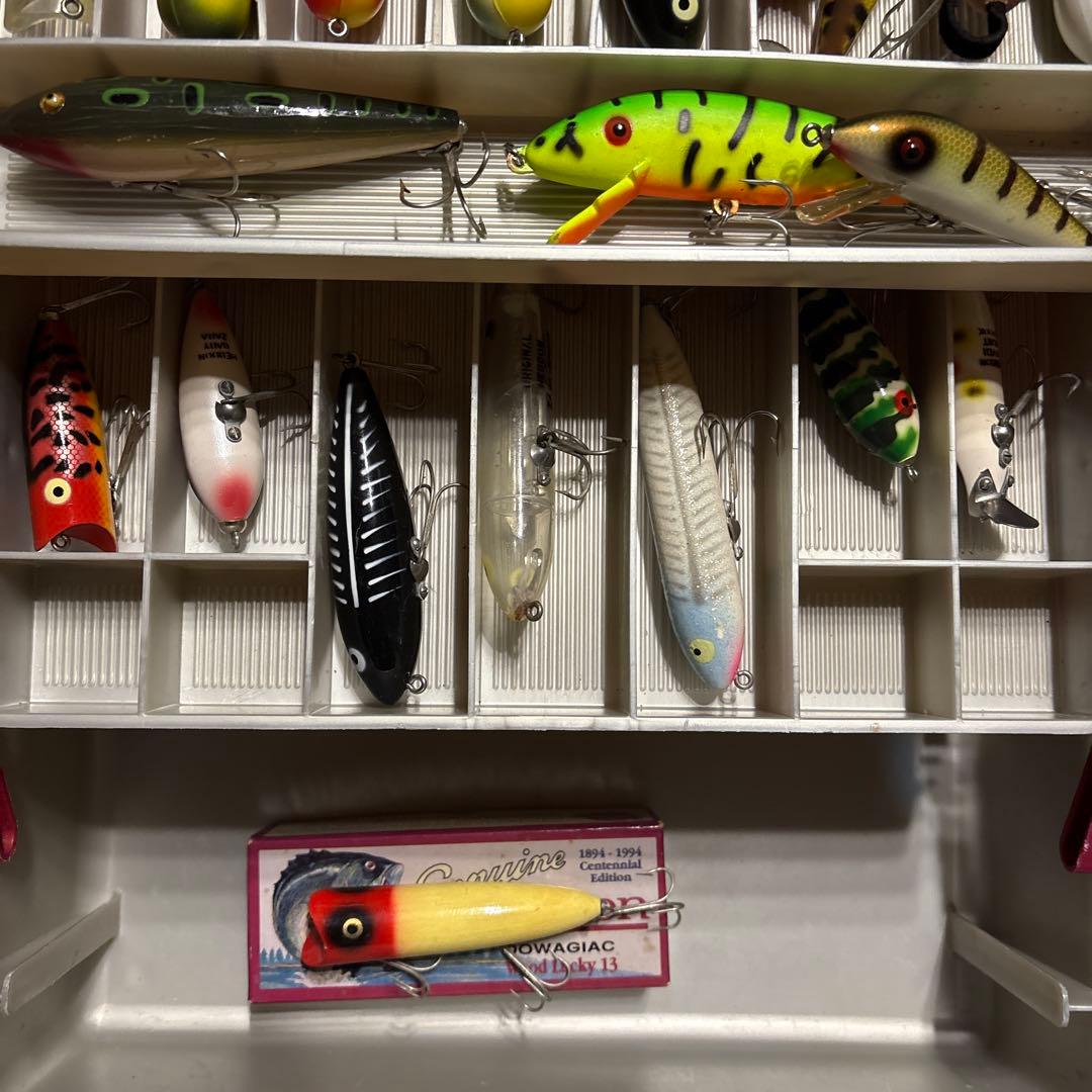 ヘドンルアーとプラノタックルボックス