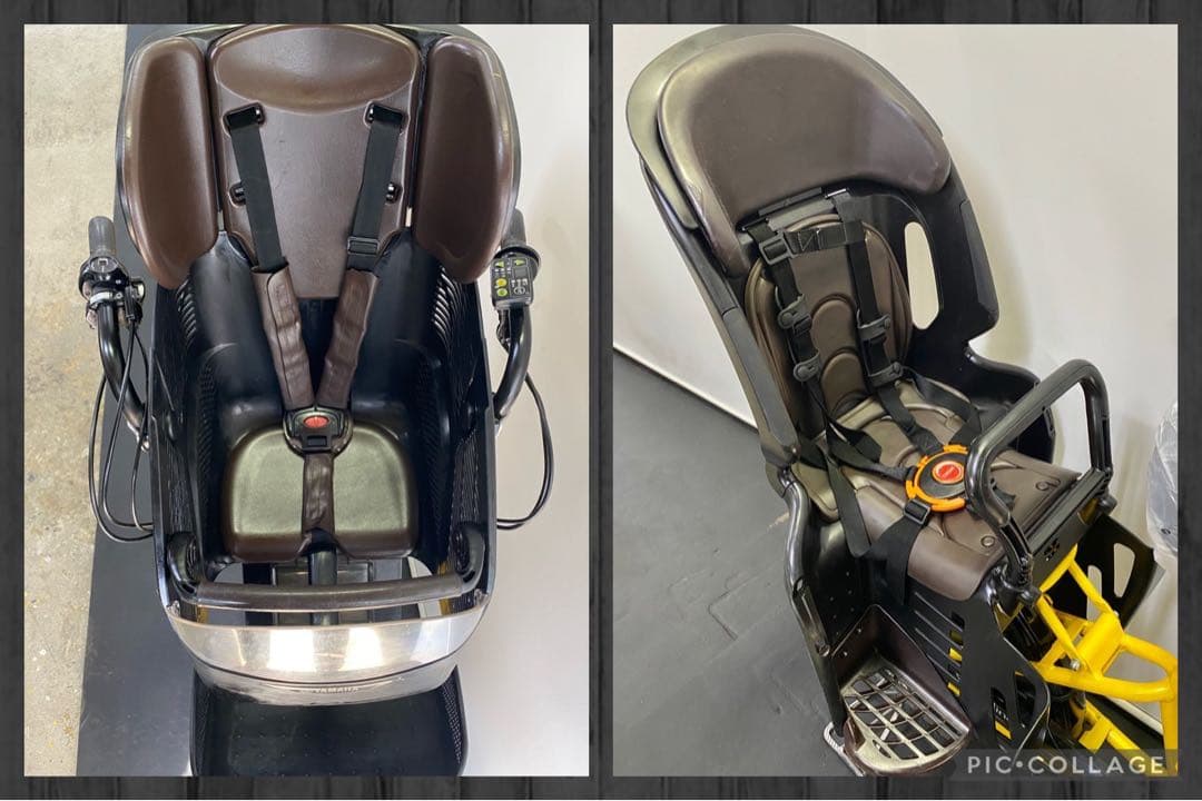 1年保証 送料無料　ブリヂストン　20インチ 子供乗せ　黄色　電動アシスト自転車