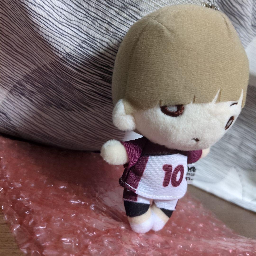 ハイキュー　にとたん　白布賢二郎　ぬいぐるみ　ボールチェーン