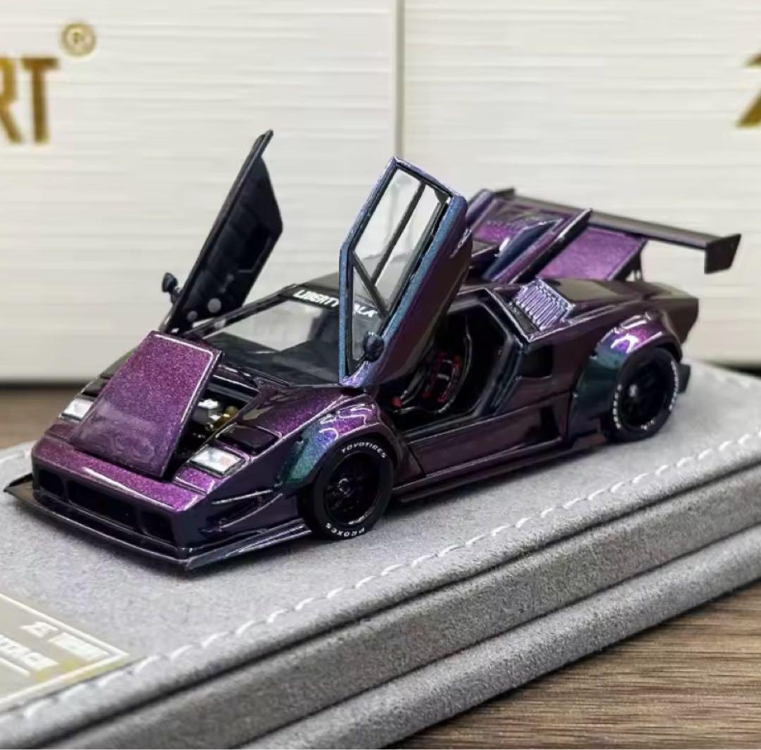TOP.ART 1/64 ランボルギーニ カウンタック LBWK カメレオン