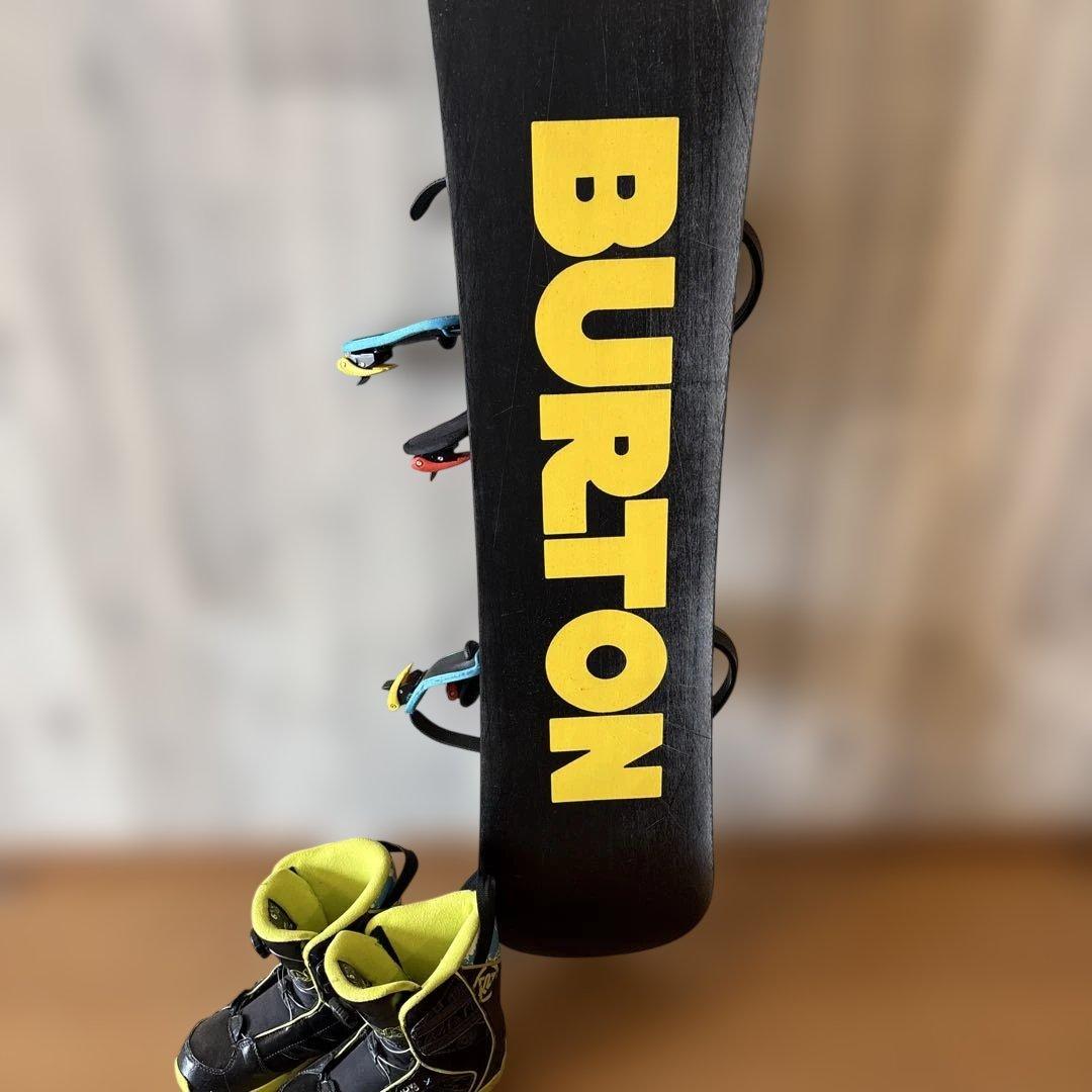 Burton スノーボード 125cm キッズ　３点セット