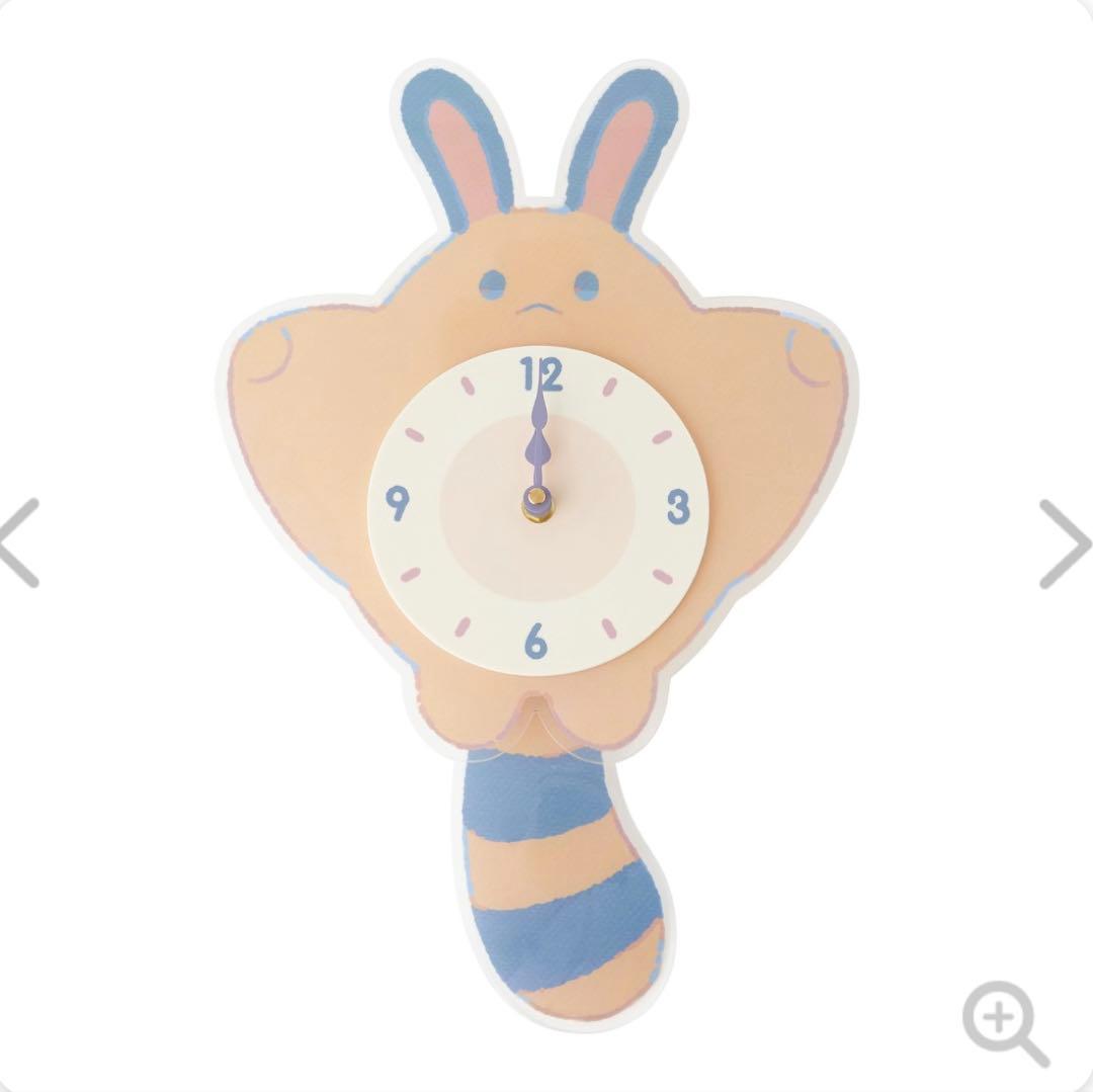 【新品未開封】ポケモン Little Daydream 振り子 時計 オタチ