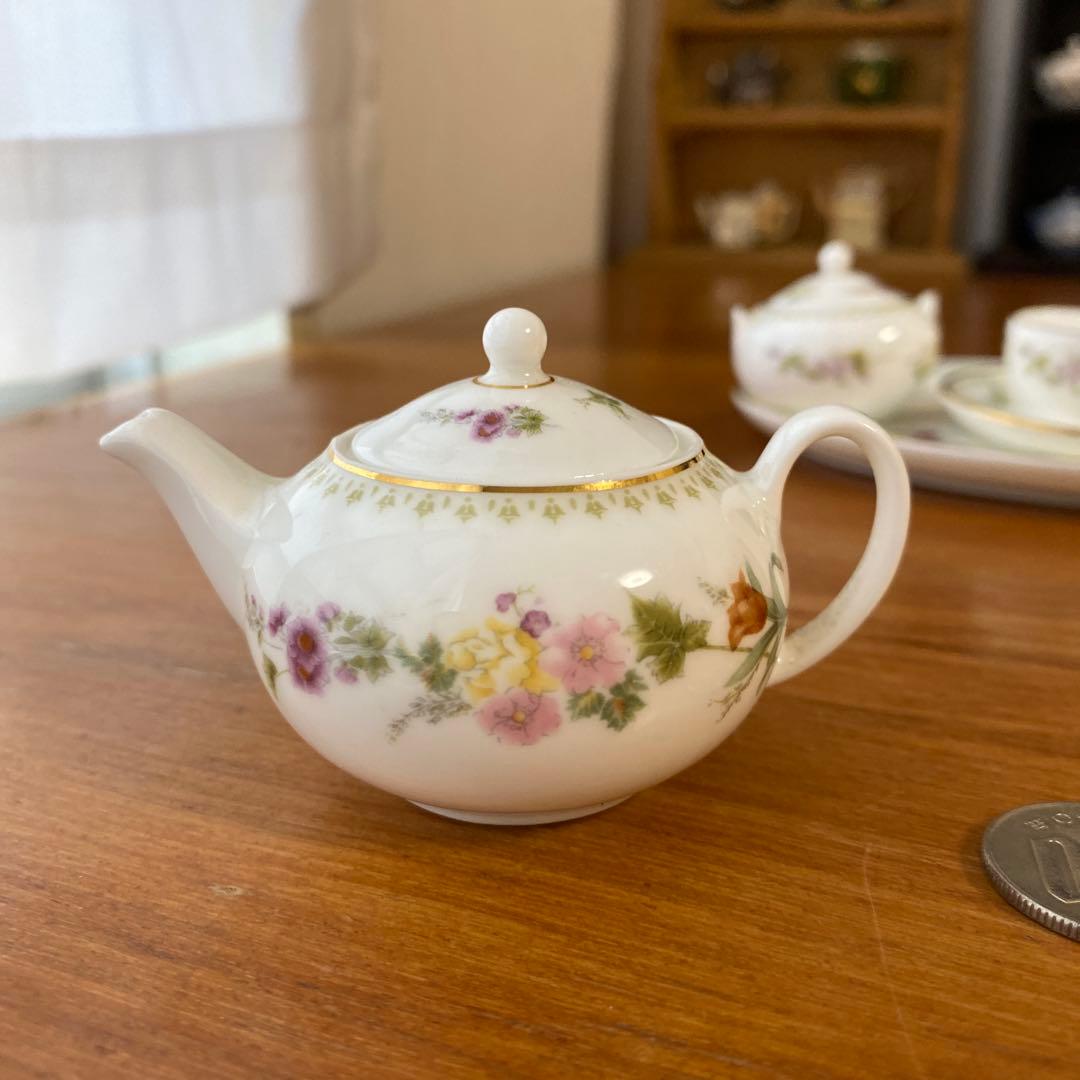 ウェッジウッド ミラベル　ミニチュア　ティーセット　コーヒーセット　タンカード