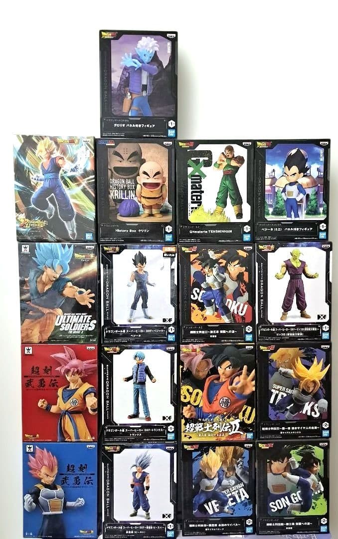 ドラゴンボール フィギュア 17体セット　超刻武勇伝孫悟空孫悟飯ベジータピッコロ