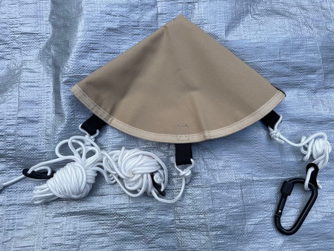 さらに値引き！　DOD ワンポールテントrx L タン　トンガリハット付き