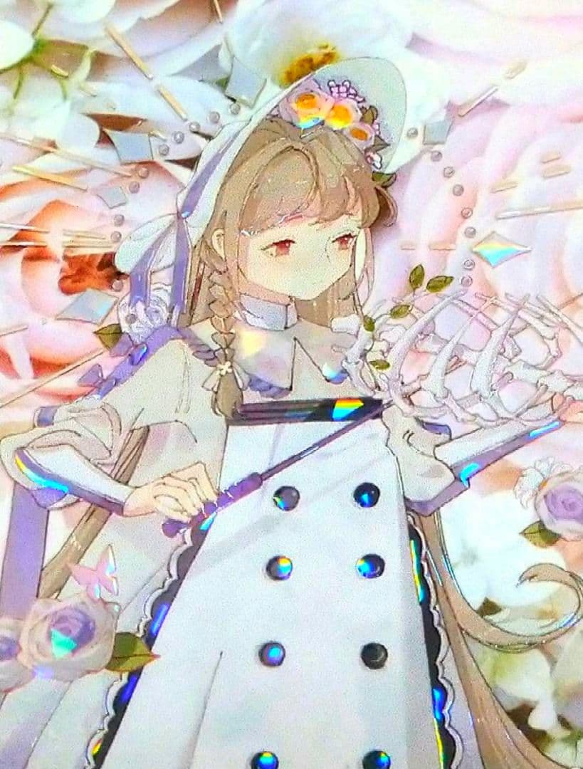 ☆SALE☆J377＃笼中少女(贝壳光) 切り売り海外人物マステ女の子