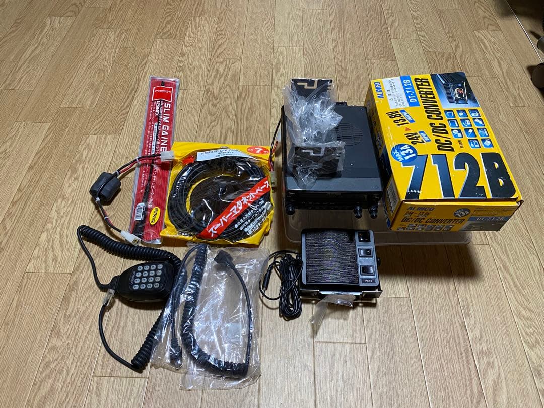 KENWOOD TM-V71受信機 DCコンバータ付き（規格適合）