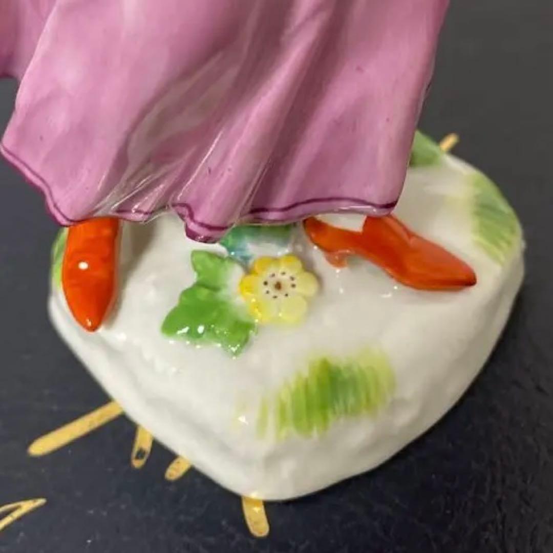 ＊ケンドラー＊コロンビーヌ＊高さ１４cm・左手の一部に綺麗な修復あり・マイセン・