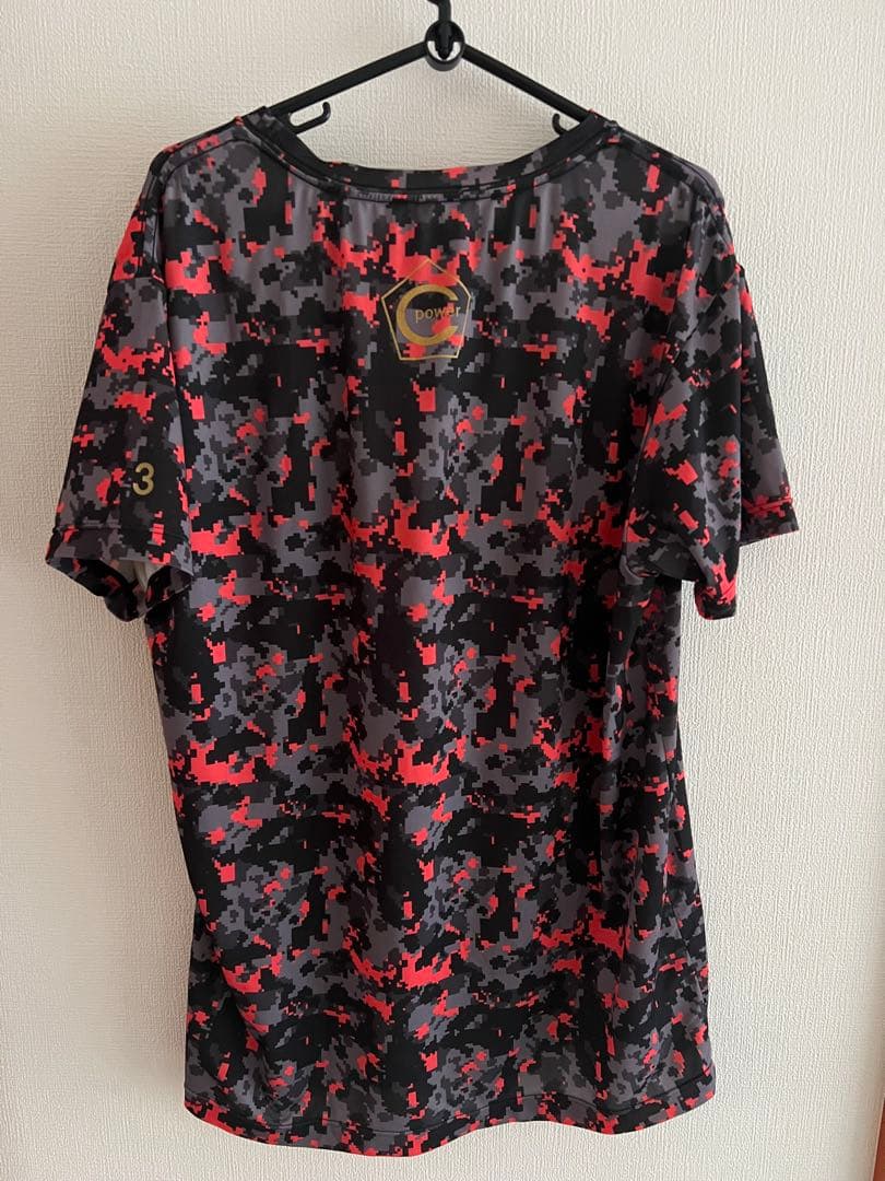 プロ野球選手 支給品 迷彩柄 セラミックパワーギア Tシャツ L