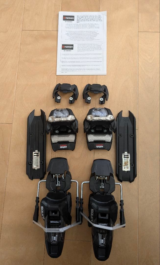 新品未使用【送料込】Marker Squire 11 ブレーキ幅110mm 黒