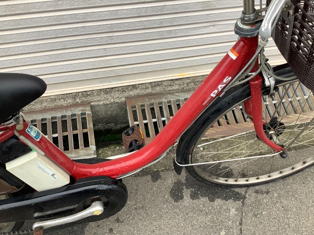 ヤマハ新機種電動アシスト自転車pas26インチブラウンアルミボディー