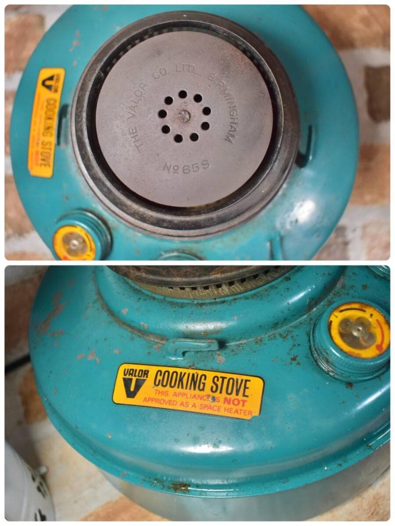 ★超レア Valor 65-S 元箱付き バーラー クッキング ストーブ