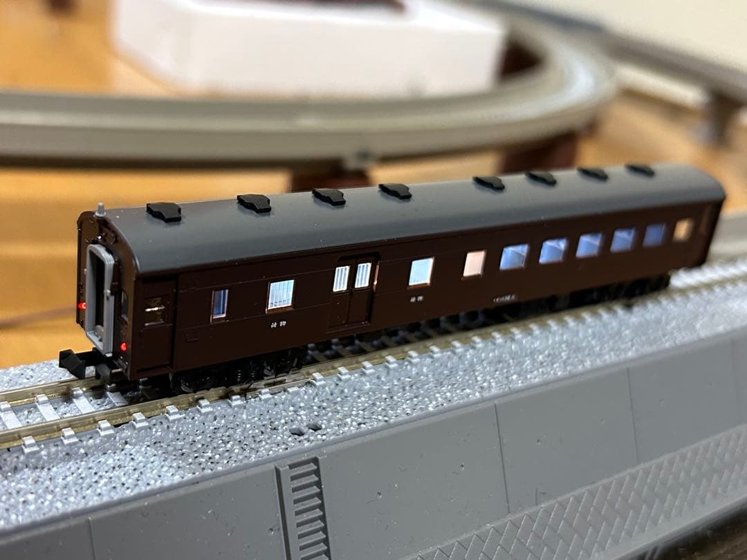 TOMIX ぐんま車両センター旧型客車7両セット 室内灯付き