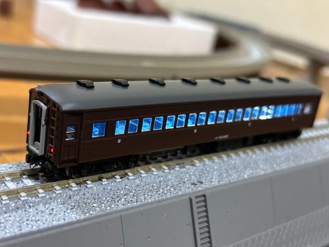 TOMIX ぐんま車両センター旧型客車7両セット 室内灯付き