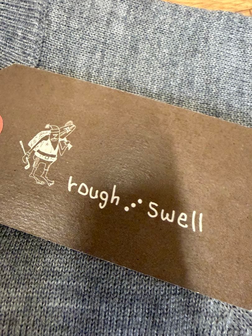 新品正規品【ROUGH&SWELL/L】クルーネックニットセーター長袖
