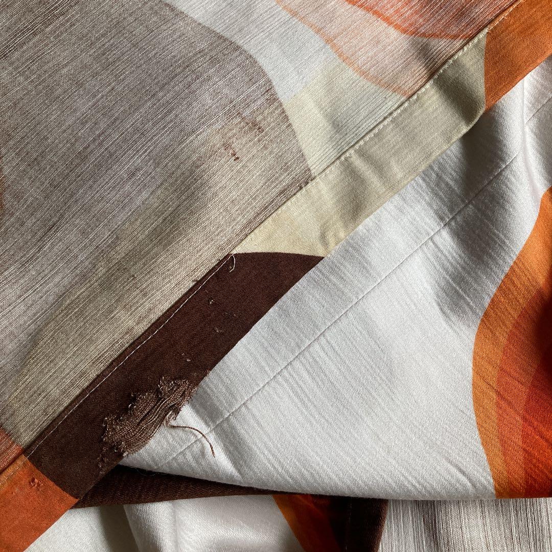 ヴィンテージ　ミッドセンチュリー　生地　大きめ