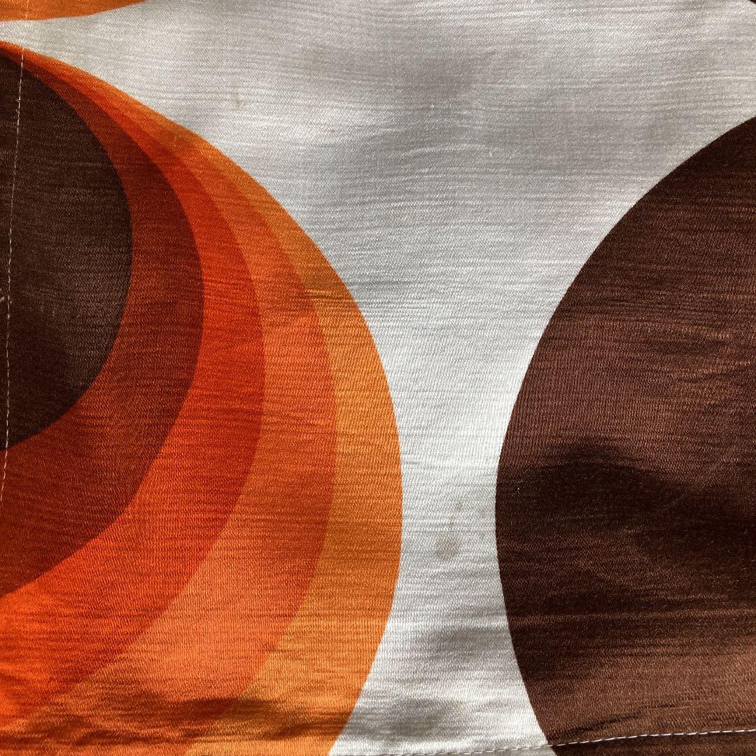 ヴィンテージ　ミッドセンチュリー　生地　大きめ