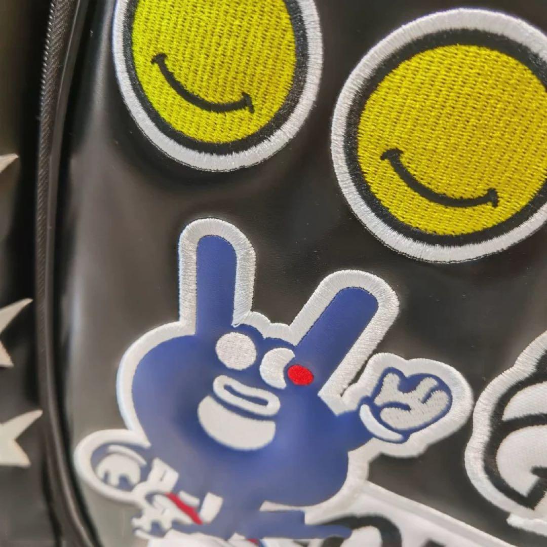 PEARLY GATES 黒 キャディバッグ ゴルフバッグ スタンドバッグ