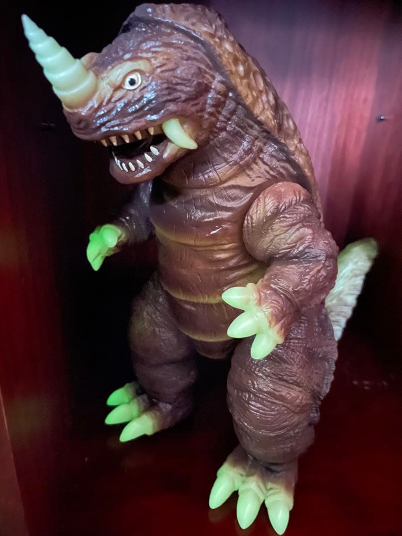 マルサン　モグリネス　ソフビ　ジャイアント　ヘドラ　ゴジラ　パチ怪獣