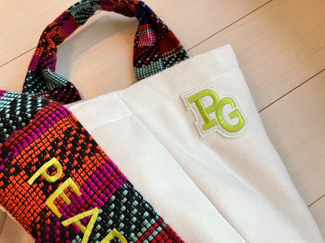 PEARLY GATESパーリーゲイツ＊フリンジハンドル ロッカーバッグ 大容量