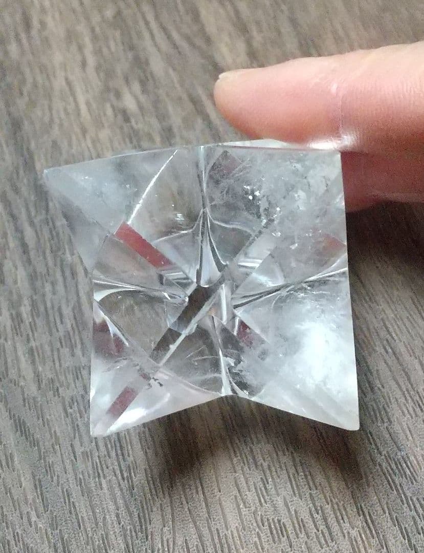 クリスタルクォーツ 星型