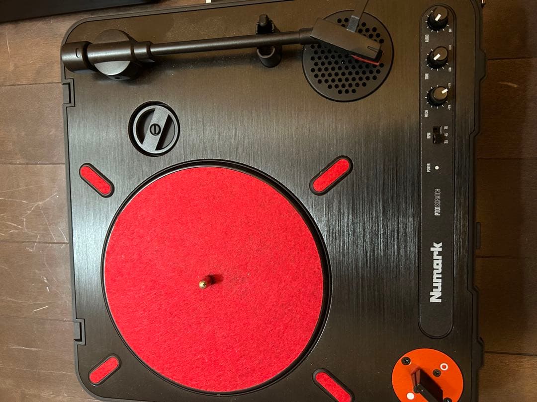 NumarkPT01 SCRATCH ポータブルレコードプレイヤー