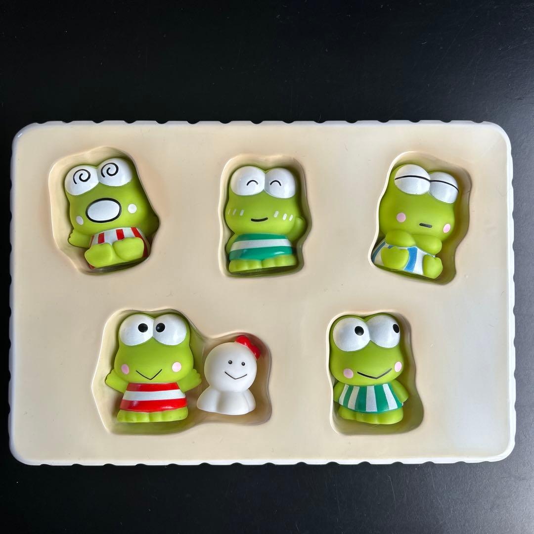 サンリオ　けろけろけろっぴのゆびにんぎょう 指人形　ソフビ　レトロ