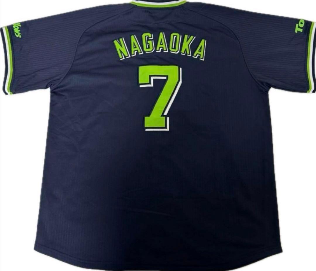 美品未着用　東京ヤクルトスワローズ　長岡秀樹　ビジターユニフォーム　XL