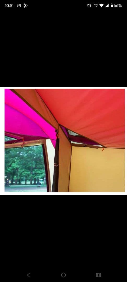 タフスクリーン2ルームハウス【バーガンディ】希少カラー