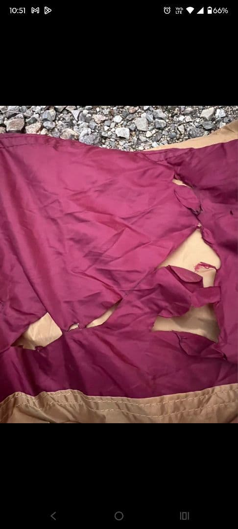 タフスクリーン2ルームハウス【バーガンディ】希少カラー