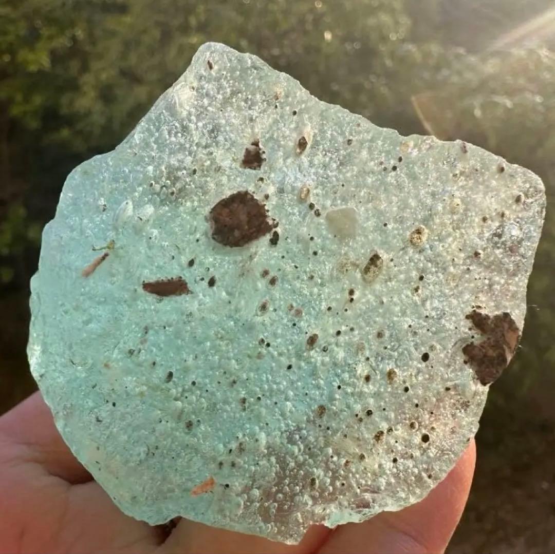 ラ*ー様 シエラネバダ産 アンダラクリスタル原石　シーフォーム　高次元