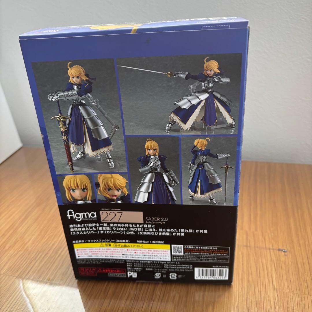 figma セイバー2.0 フェイトアクションフィギュア