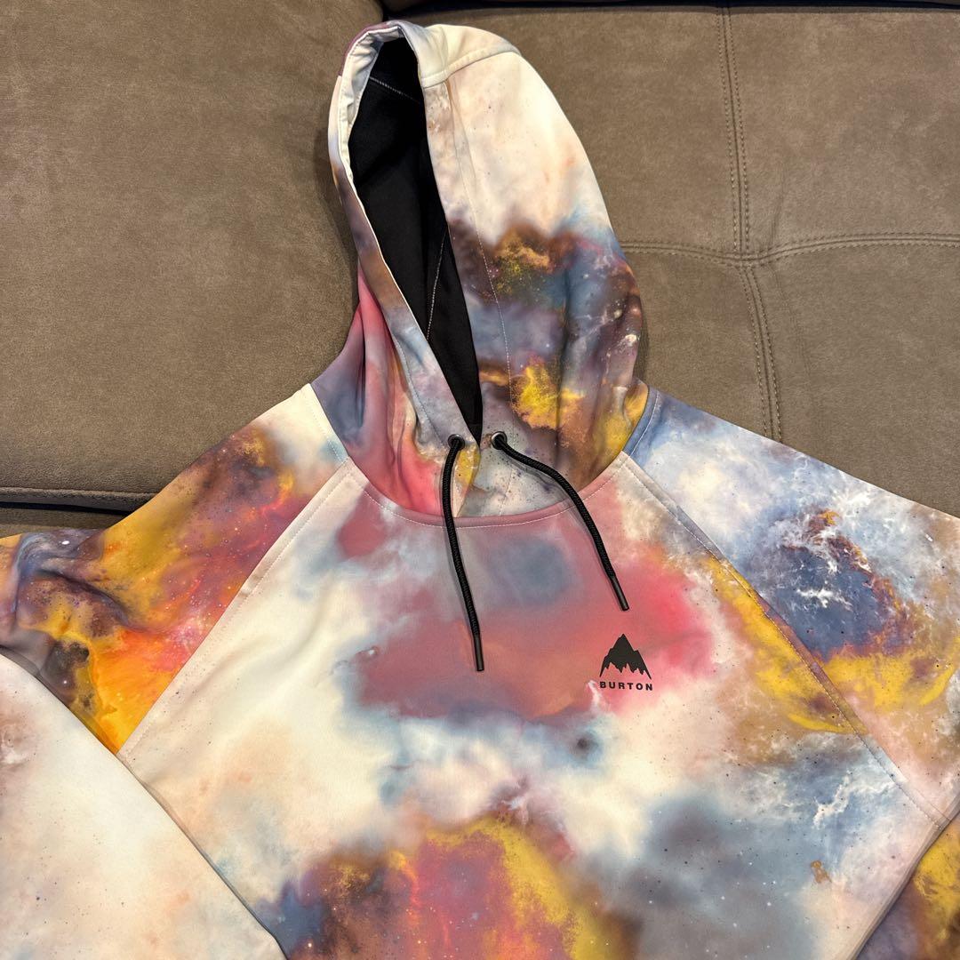 【美品】BURTON 3点セット：撥水パーカー+ ネックウォーマー + ミトン