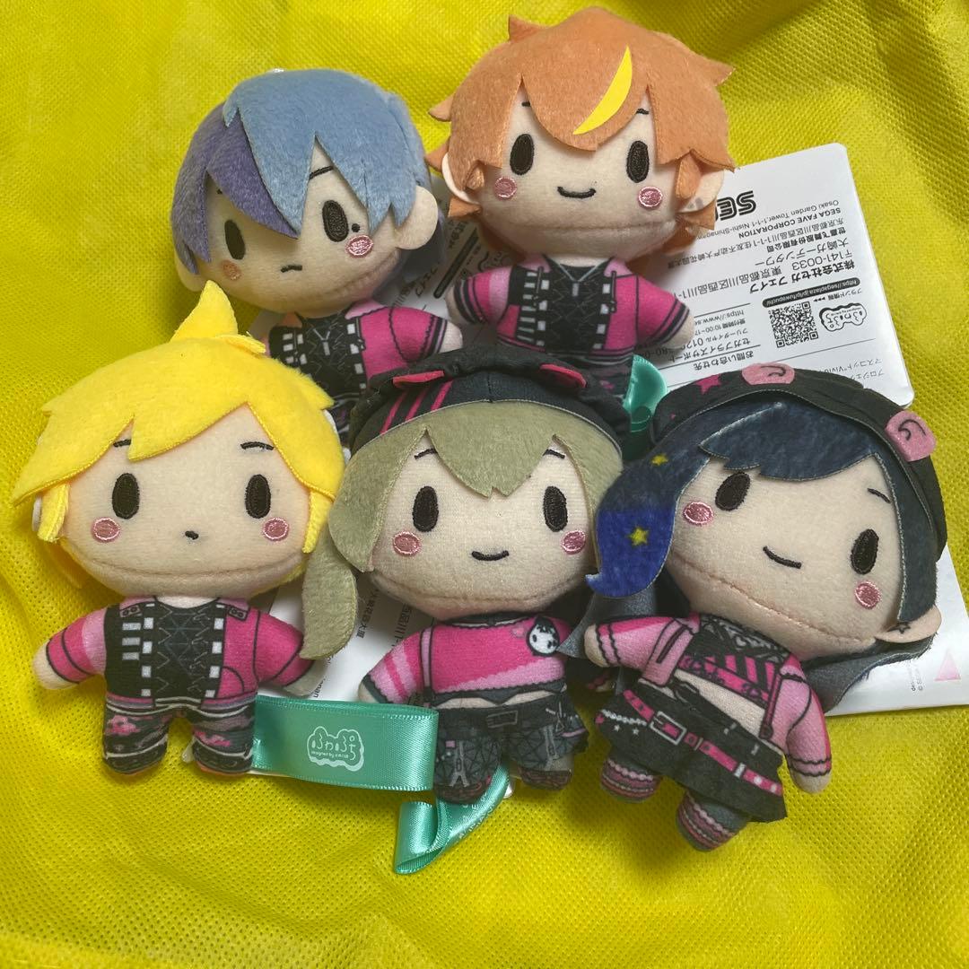 ★プロセカ ふわぷち マスコット ビビバス 全5種セット