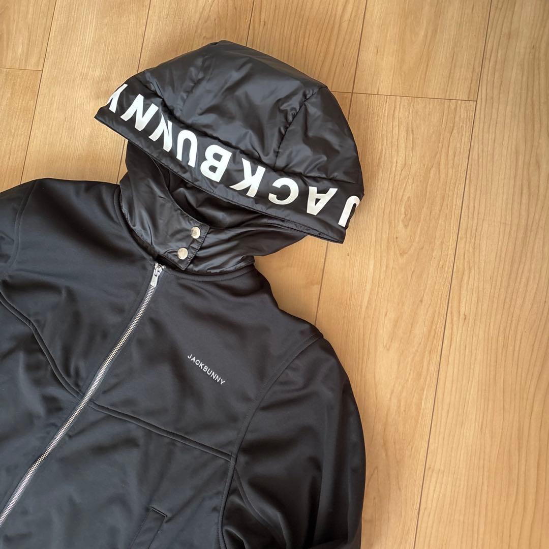 即日発送　新品30800円　パーリーゲイツ　ジャックバニー　フリースジャケット黒