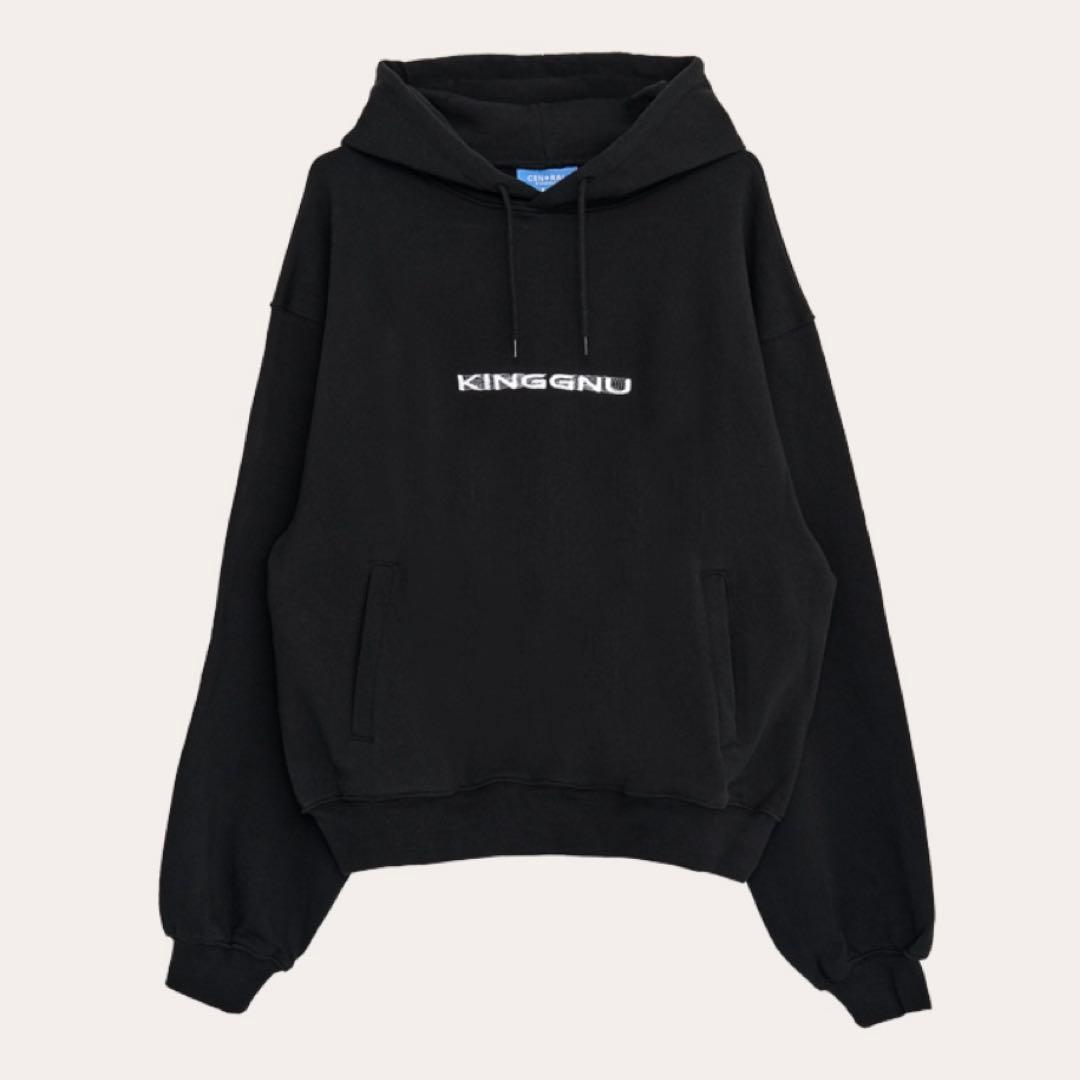King Gnu キングヌー　グッズ　スエット　パーカー　ブラック　Lサイズ