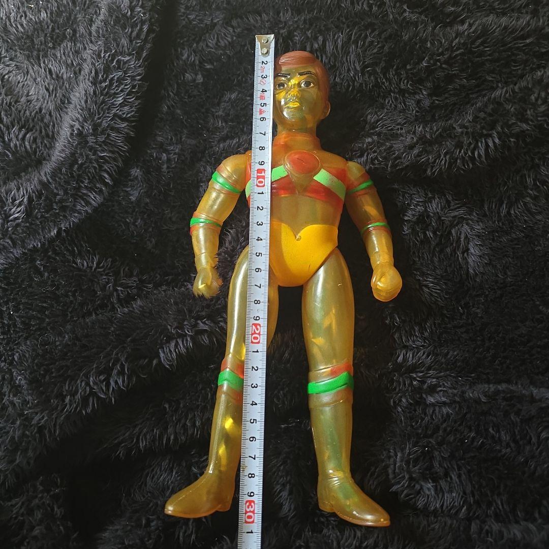 激レア　ブルマァク製　トリプルファイター　特大ソフビ　当時もの　昭和　希少