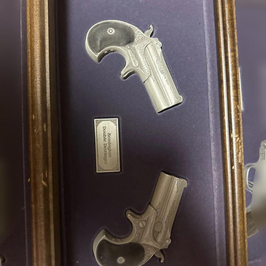 フランクリン・ミント 装飾銃 無可動 銃 額入り模型 3点セット