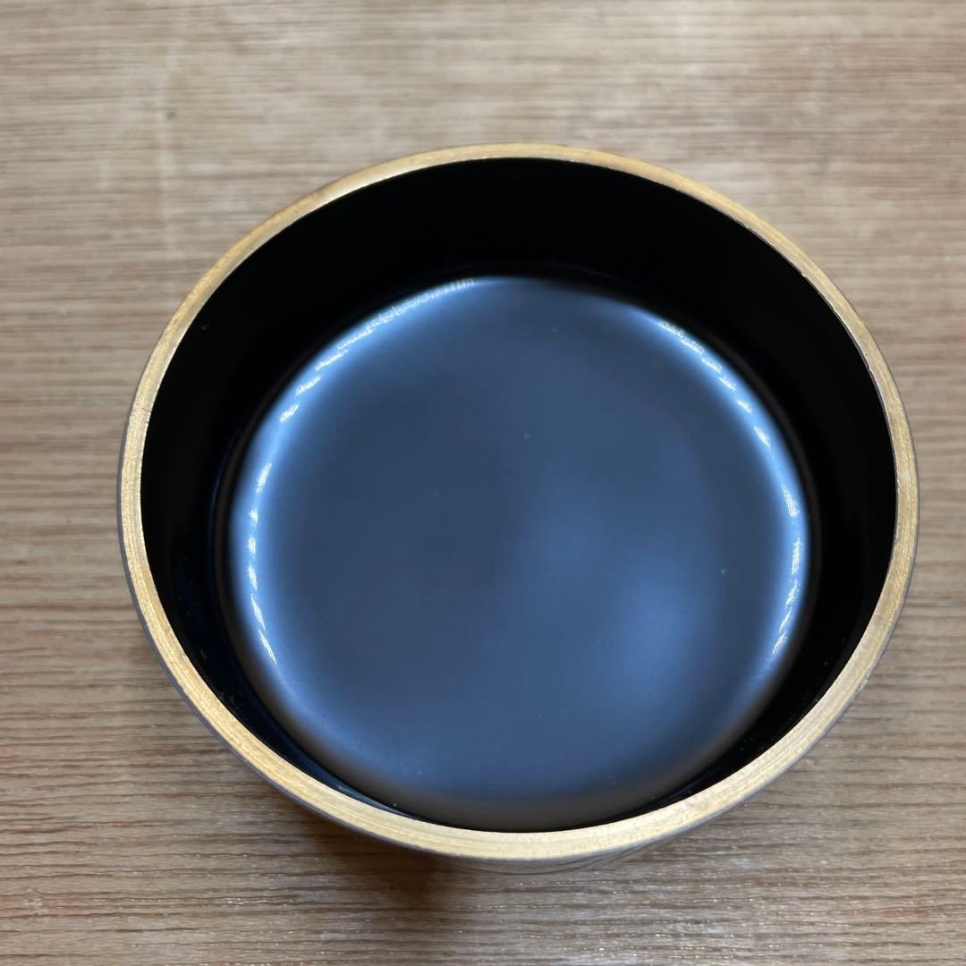 【未使用品】　茶道具　 棗　竹時絵　寿峰作